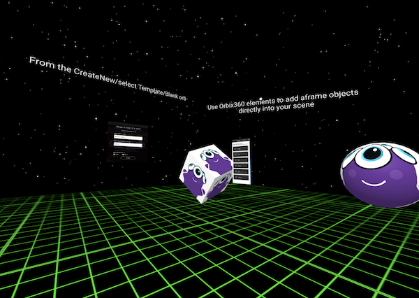 3D/VR Blank Orb